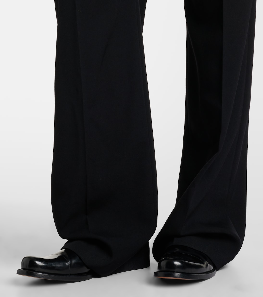 Virgil 울 개버딘 와이드 팬츠 | The Row