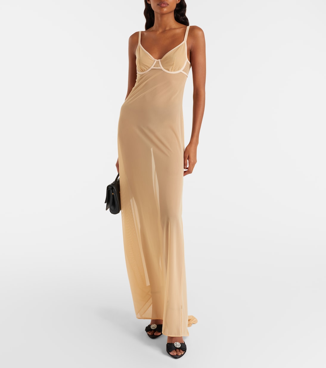 Sheer maxi dress | Balenciaga