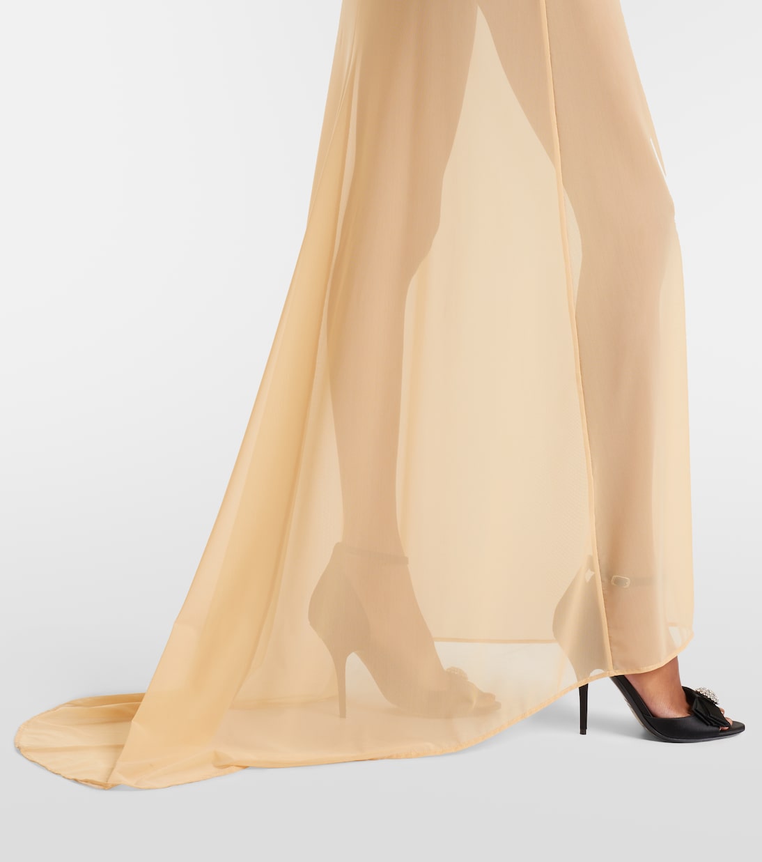 Sheer maxi dress | Balenciaga