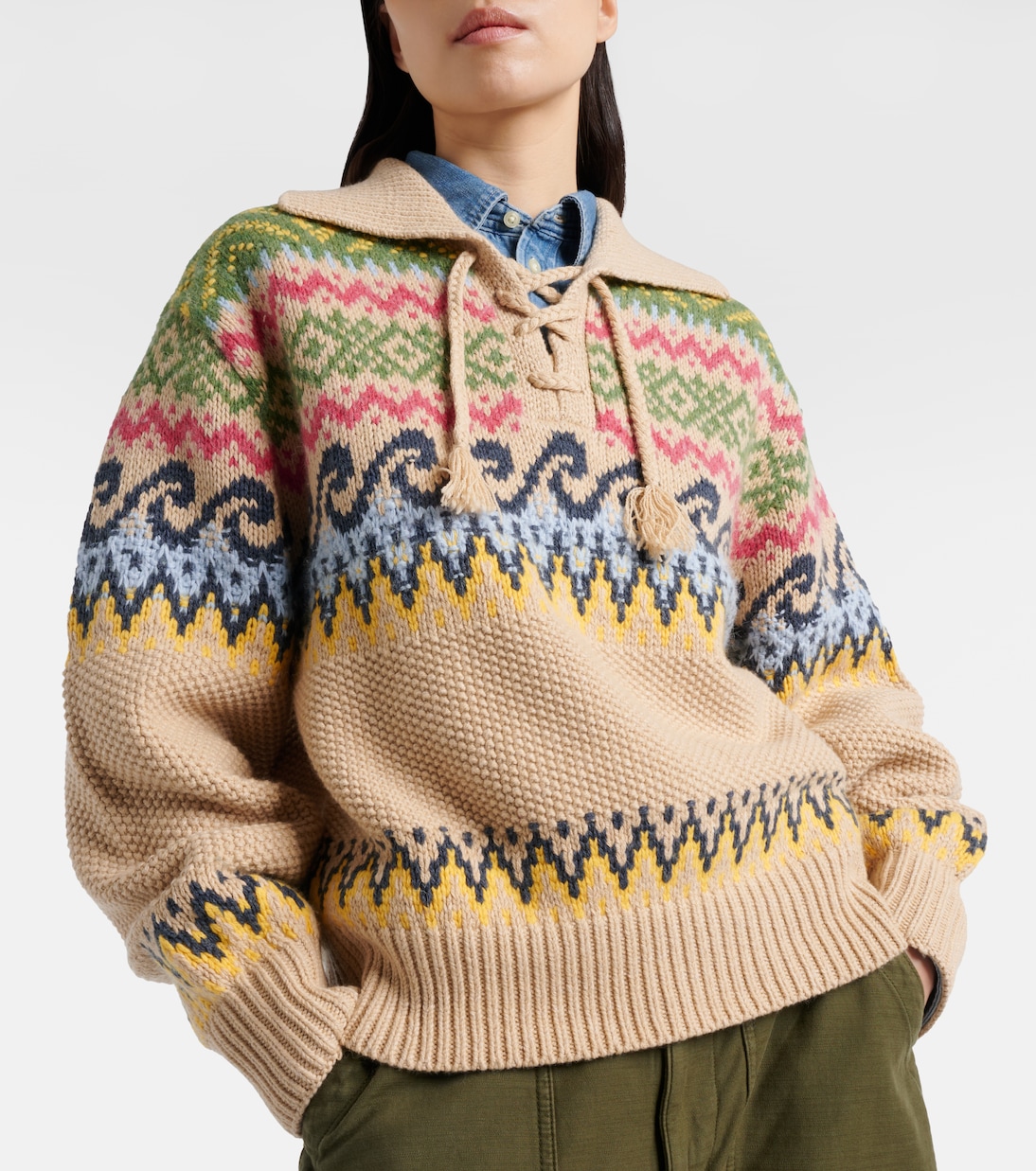 Pullover in misto cotone, lana e alpaca | Polo Ralph Lauren