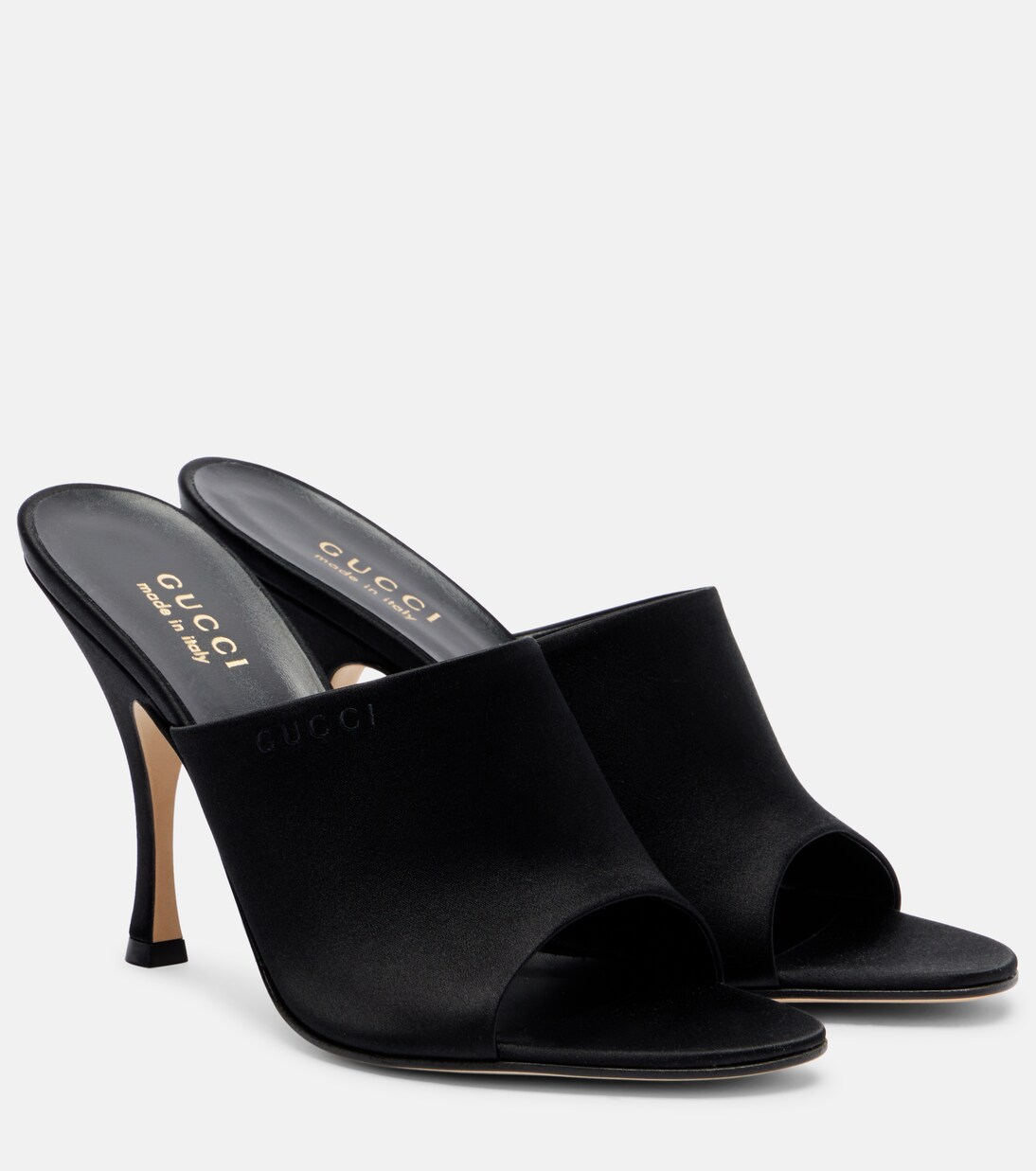95 satin mules | Gucci