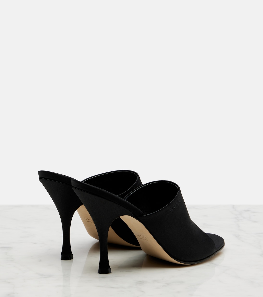 95 satin mules | Gucci