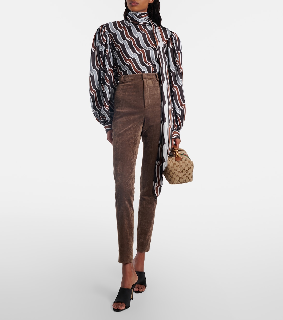 95 satin mules | Gucci