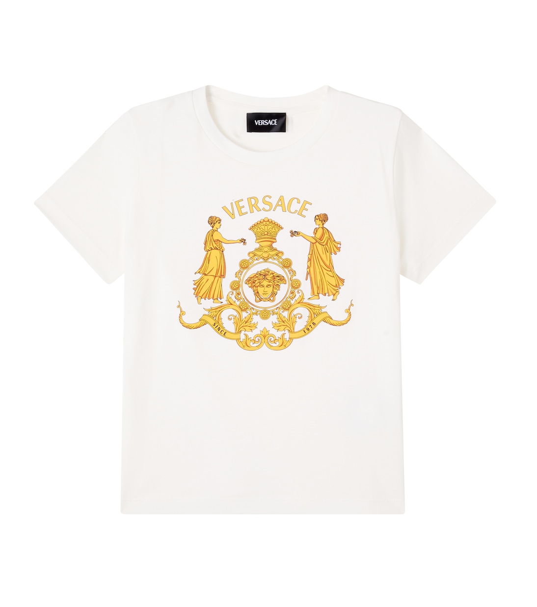 T-Shirt Hall of Heroes Crest aus Jersey | Versace Kids