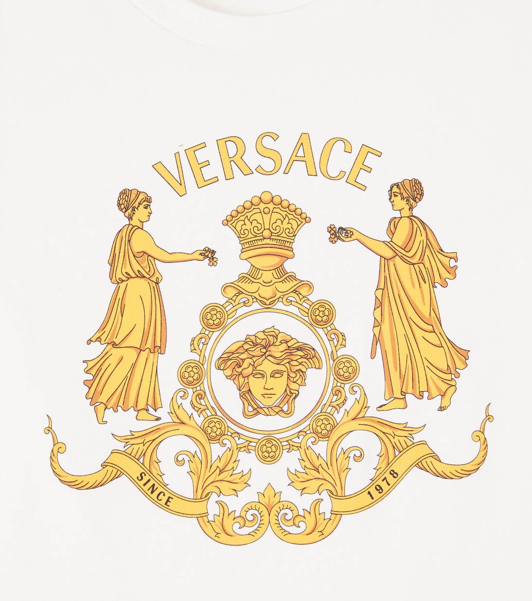 T-Shirt Hall of Heroes Crest aus Jersey | Versace Kids