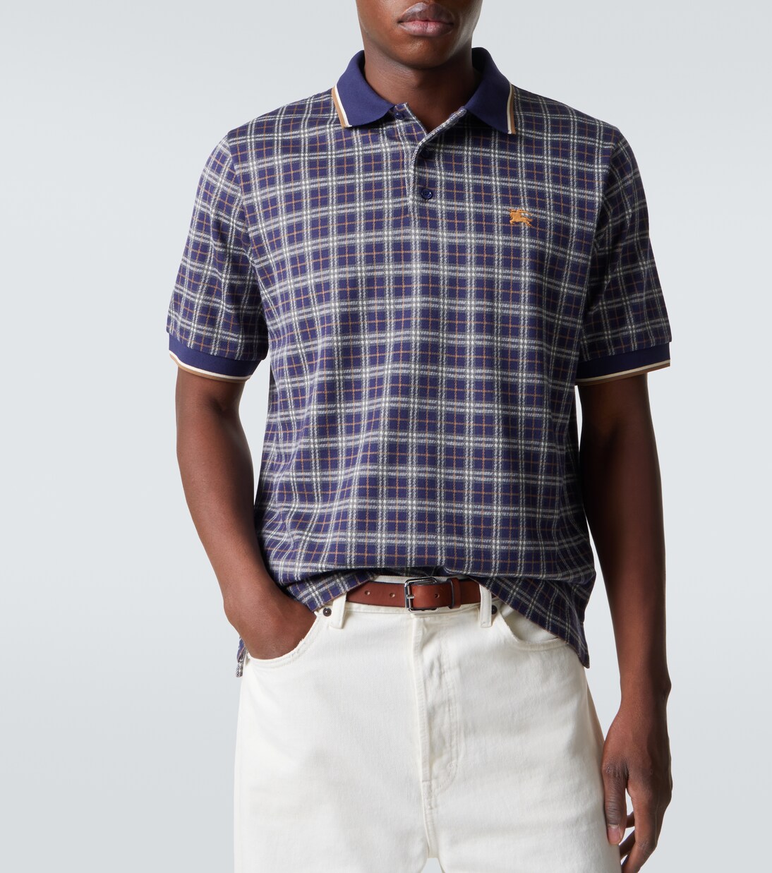 Checked polo shirt | Burberry