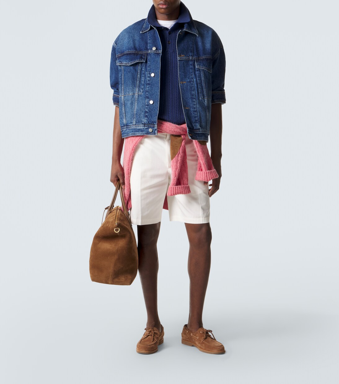 Cable-knit cotton polo sweater | Polo Ralph Lauren