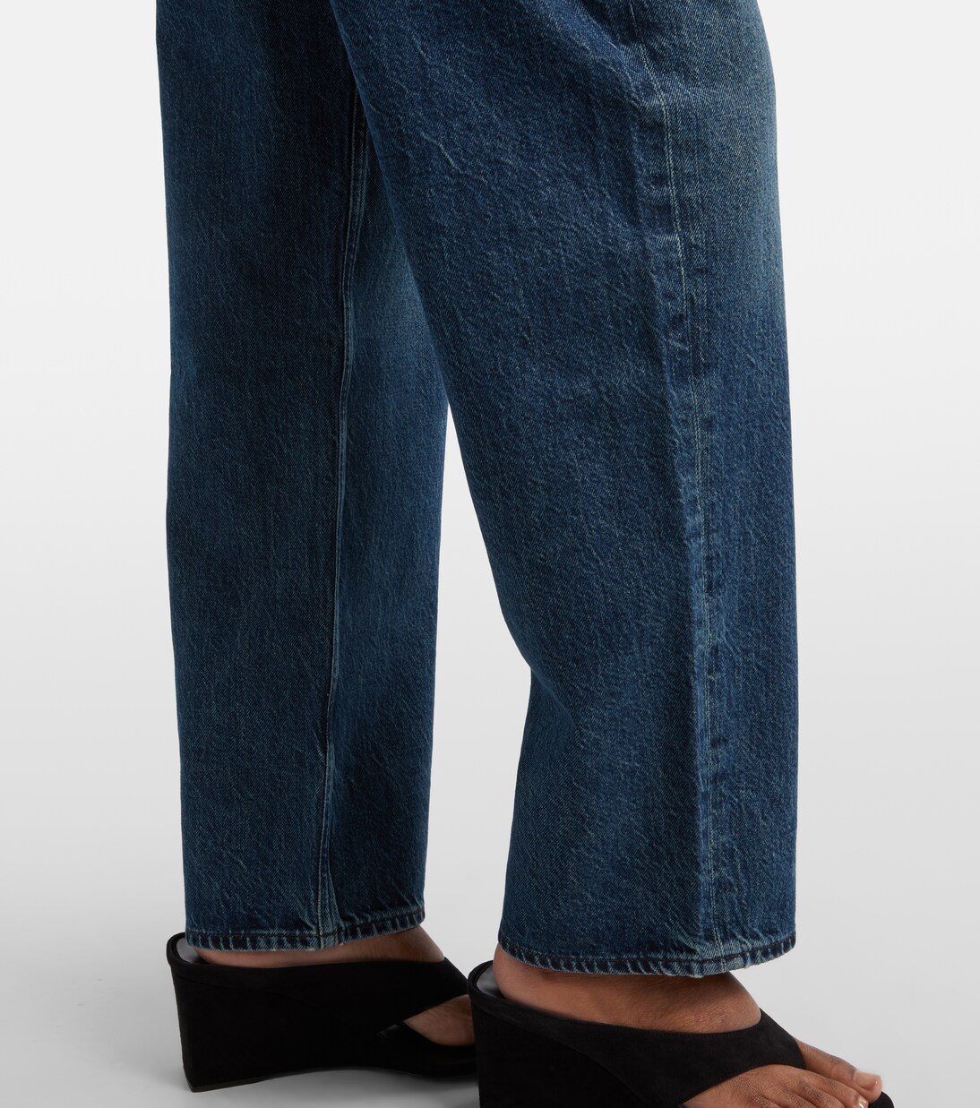 Peplum straight jeans | Agolde