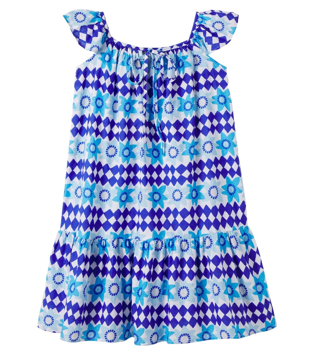 Printed cotton dress | Fábula