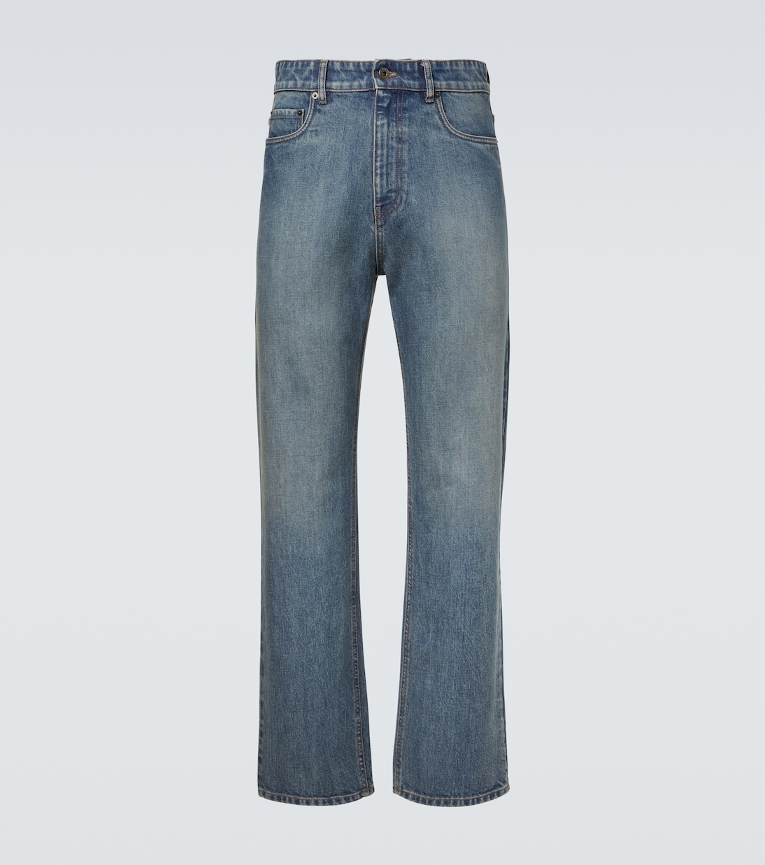 Logo straight jeans | Miu Miu
