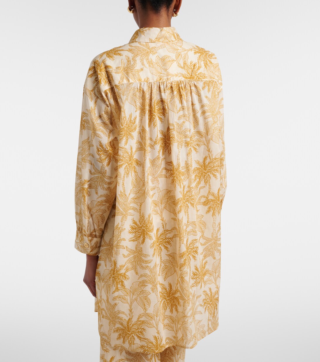 Exotisme printed cotton voile shirt | Eres