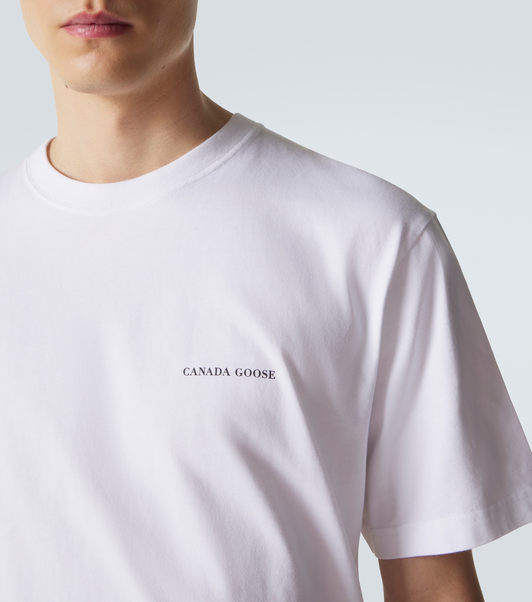 Novo logo cotton jersey T-shirt | Canada Goose