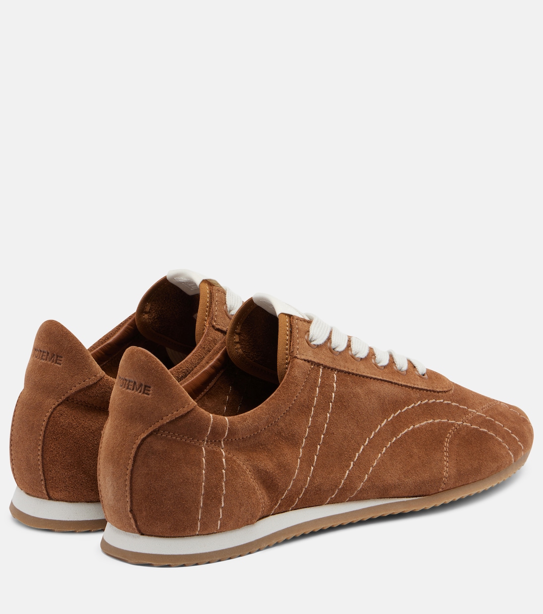 Sneakers aus Veloursleder | Toteme