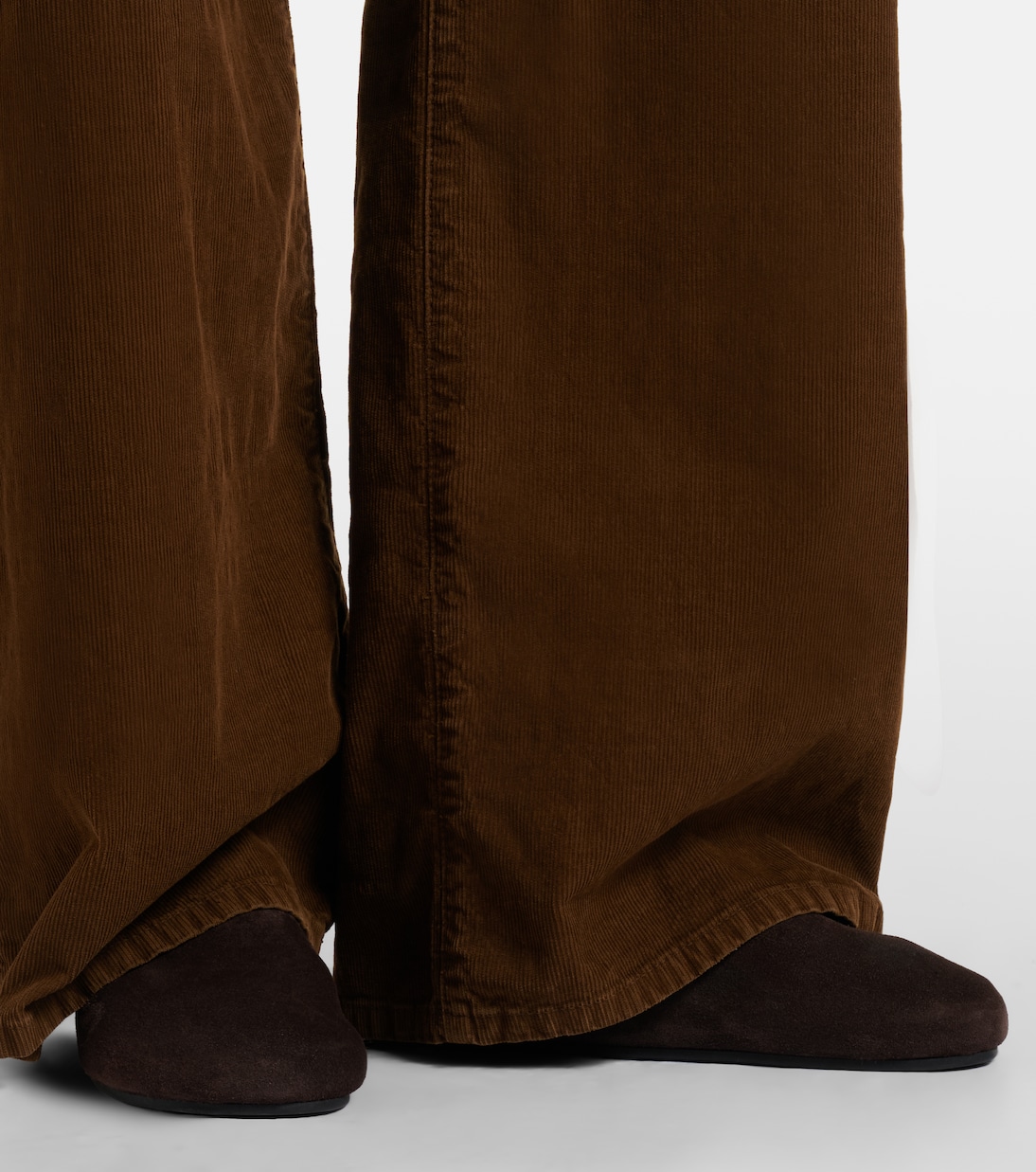 Mules Hudson in suede | The Row