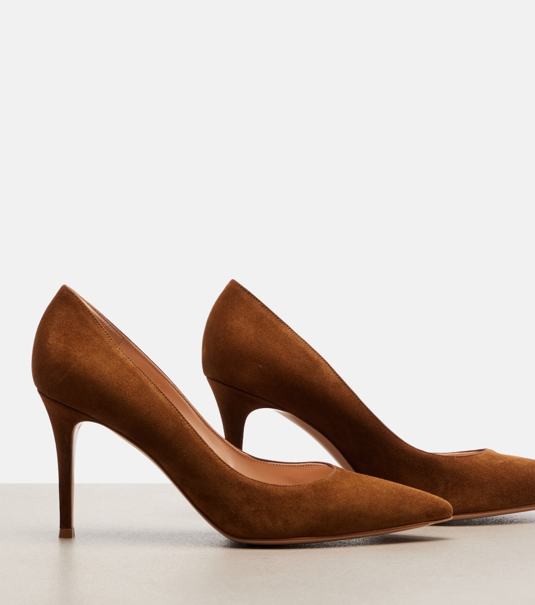 Gianvito suede pumps | Gianvito Rossi