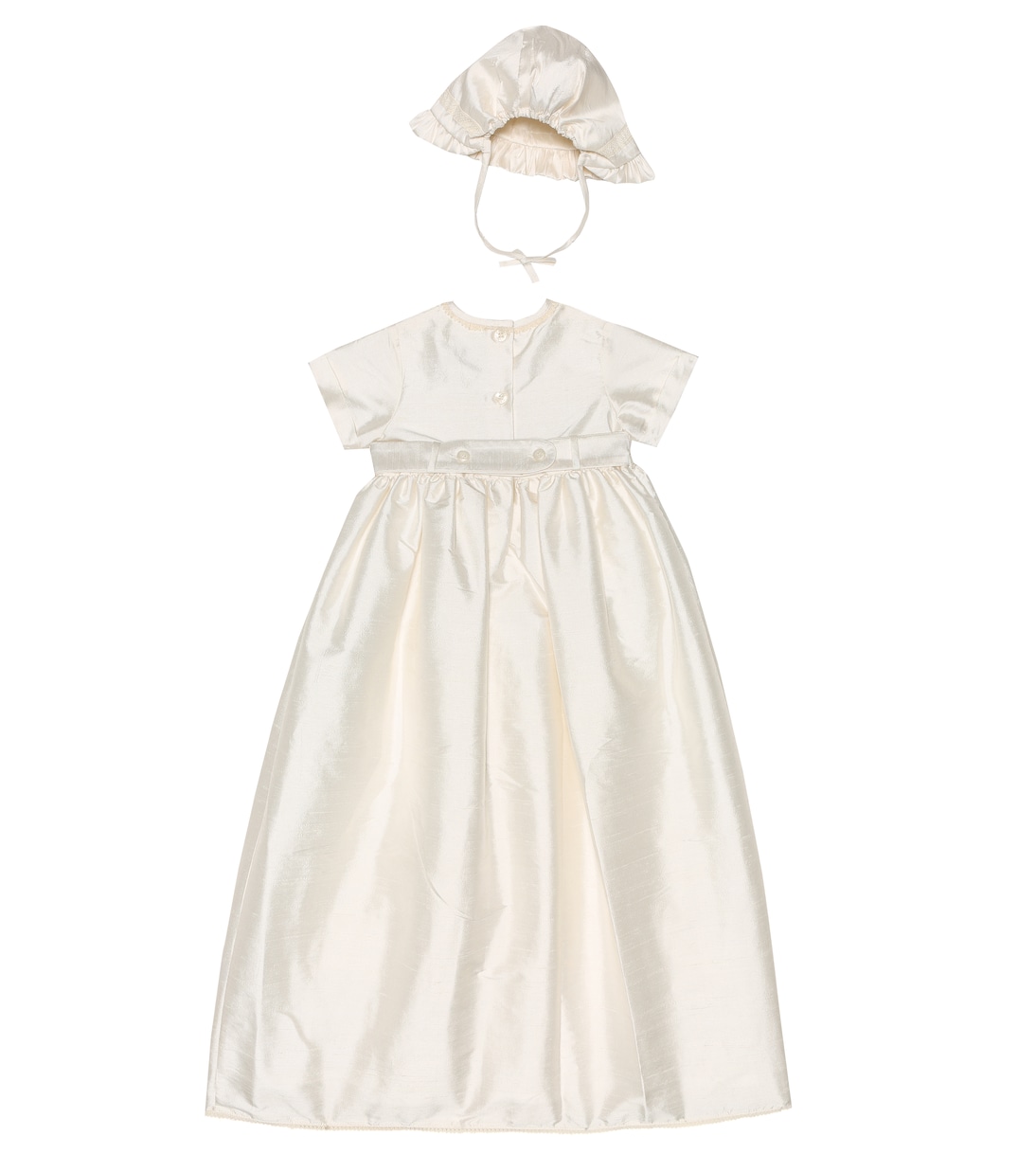 Bébé – Set robe et chapeau en soie | Rachel Riley