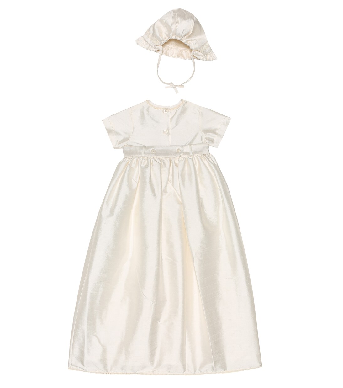 Bébé – Set robe et chapeau en soie | Rachel Riley