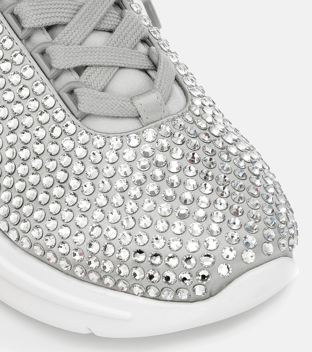 Sneakers mit Kristallen | Miu Miu
