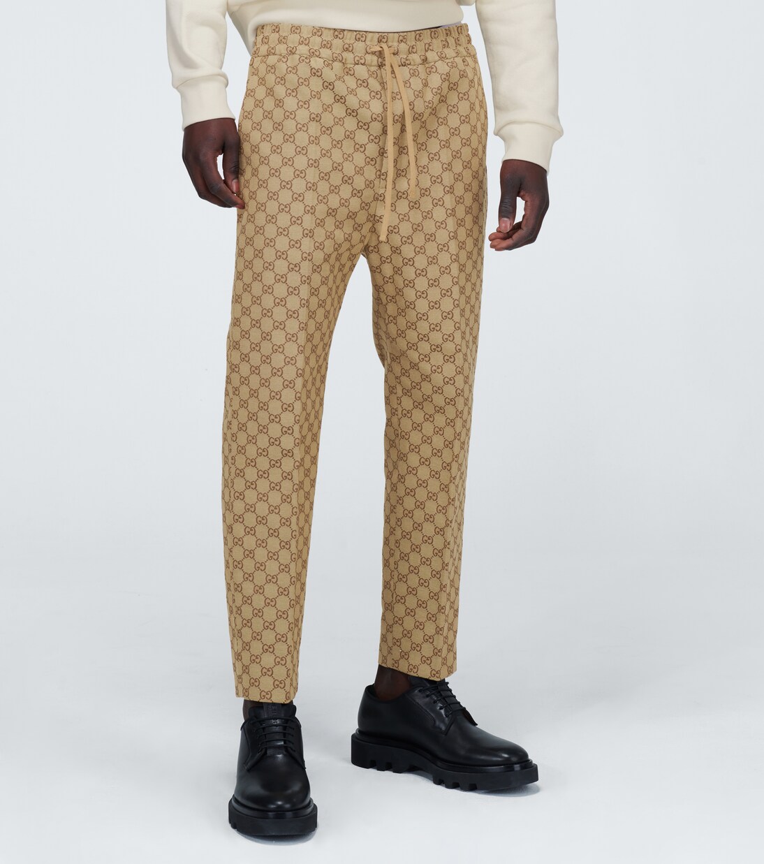 GG canvas jacquard jogging pants | Gucci