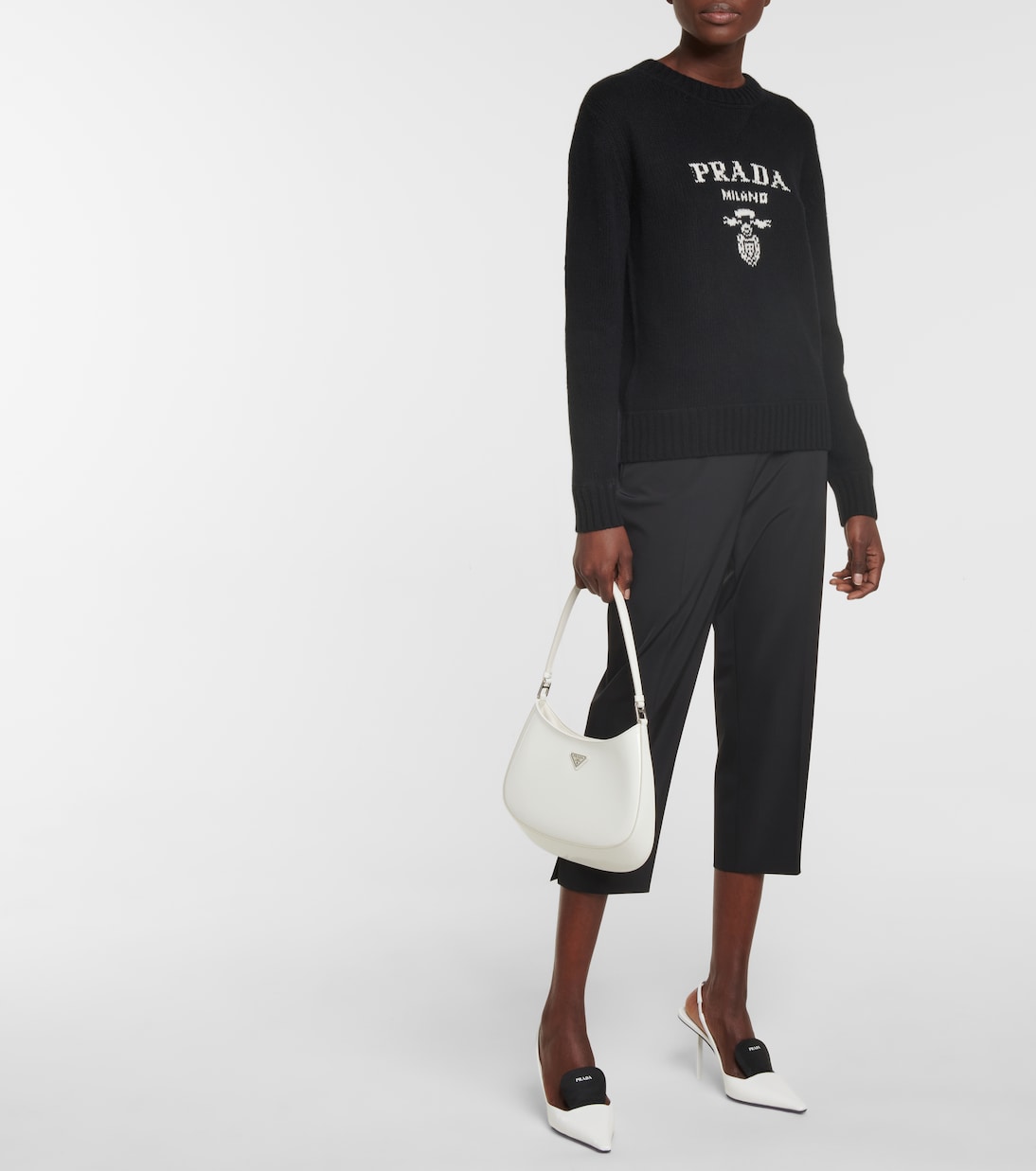Pullover in lana e cashmere | Prada