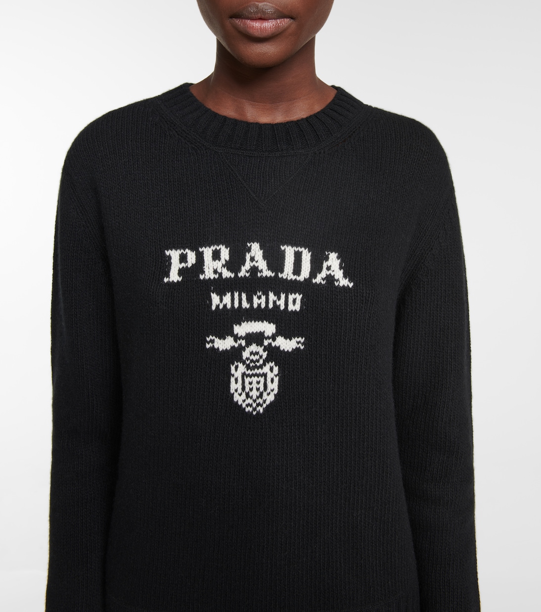 Pullover in lana e cashmere | Prada