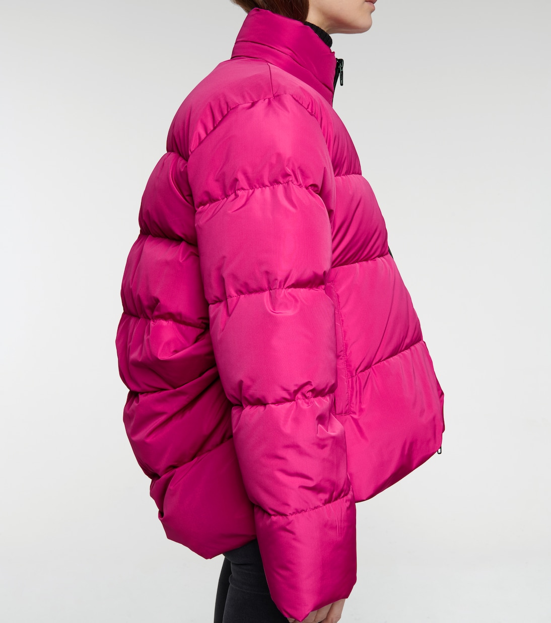 Wattierte Jacke C-SHAPE aus Faille | Balenciaga