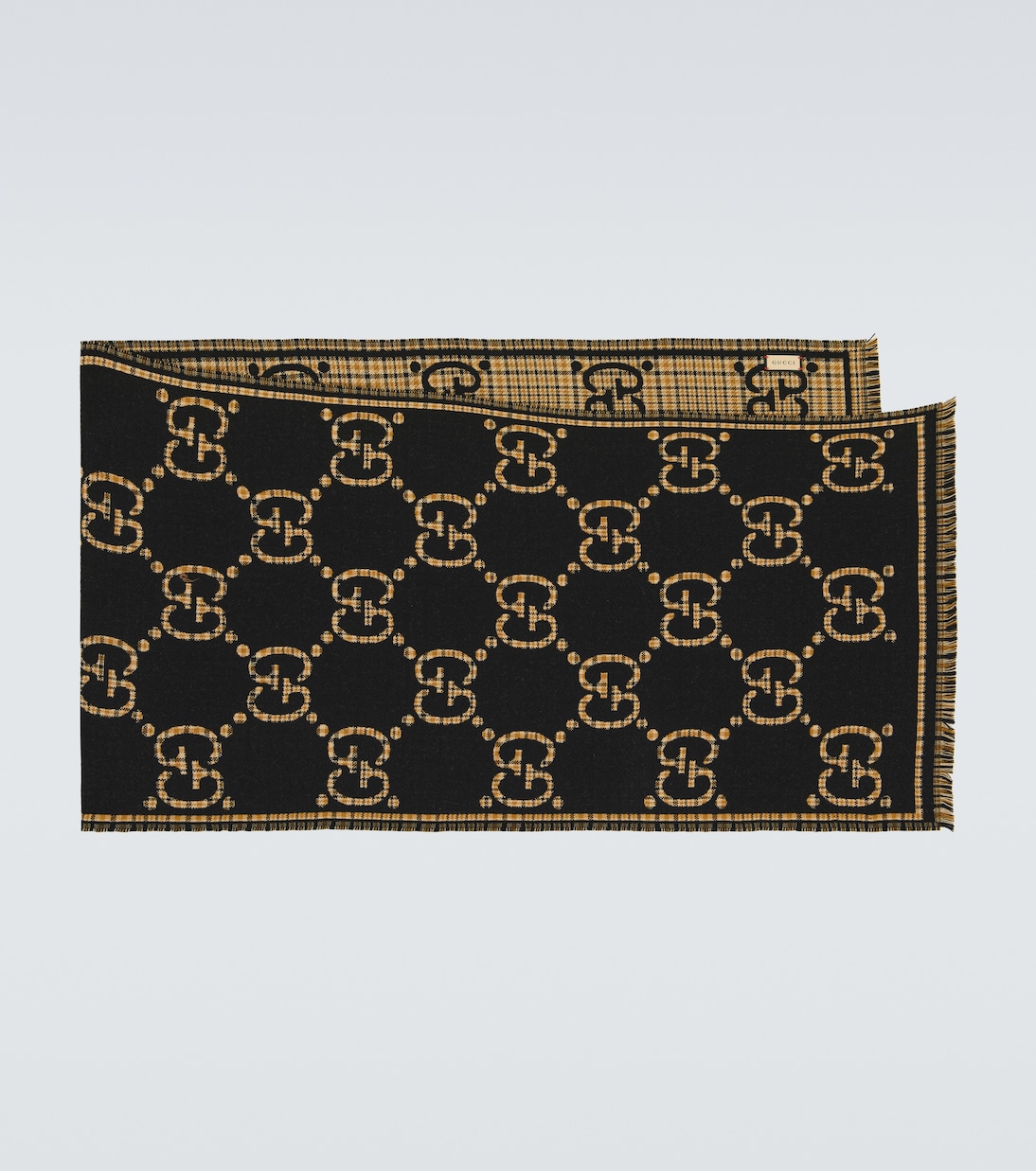 GG wool jacquard scarf | Gucci