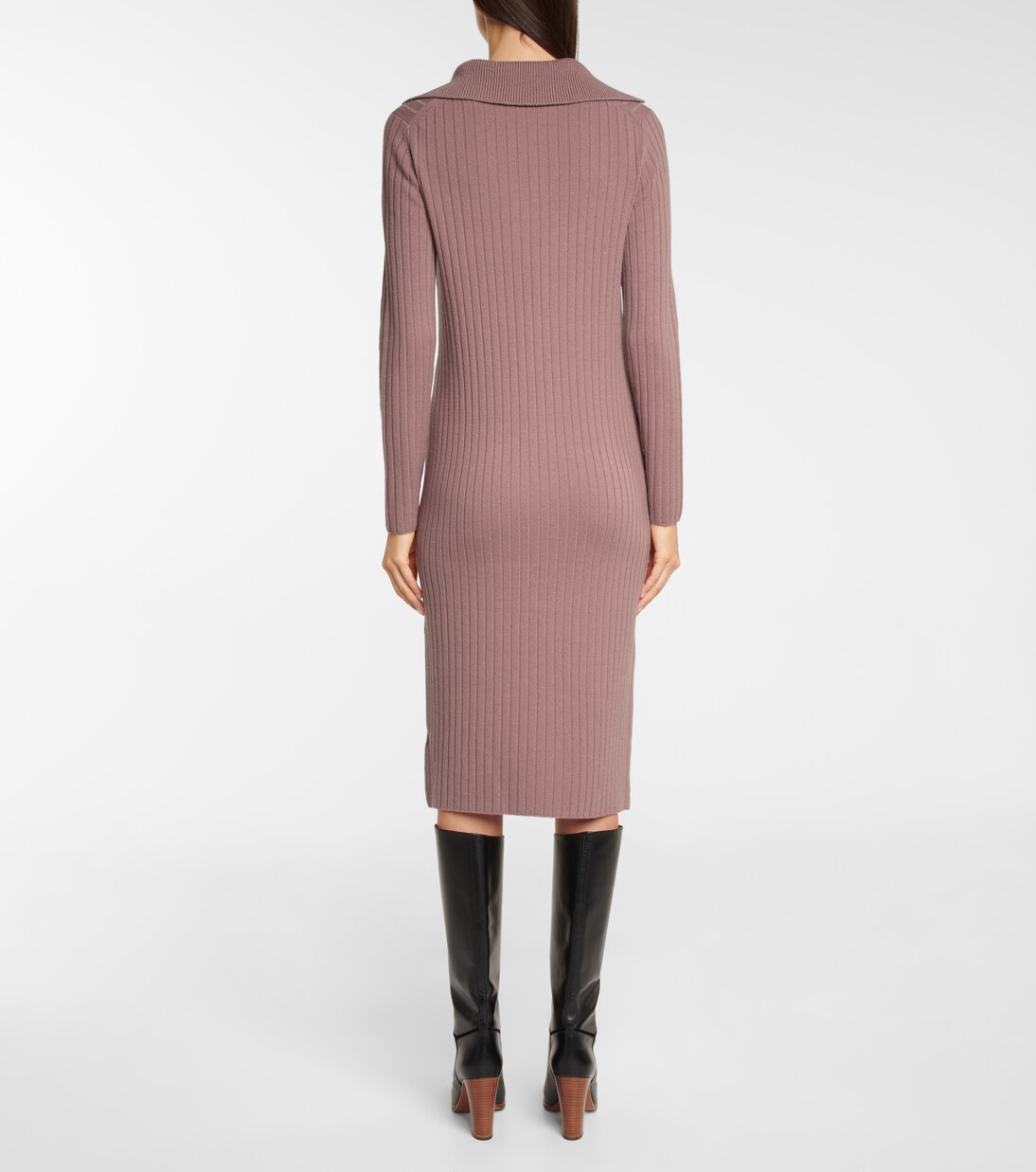 Ribbed-knit midi dress | Vince