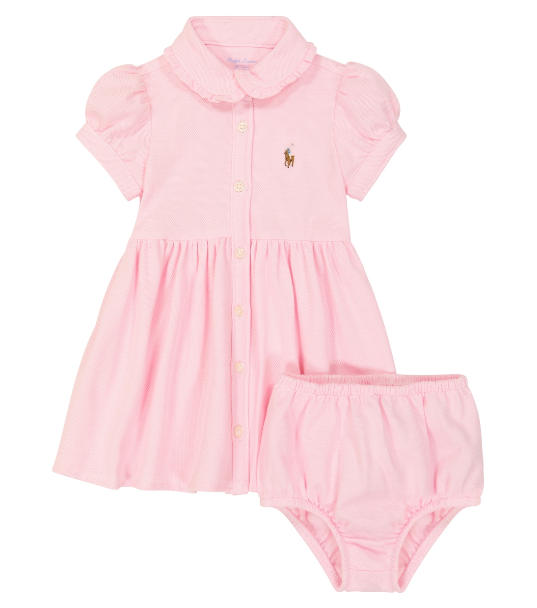 Baby - Abito e culottes in cotone | Polo Ralph Lauren Kids