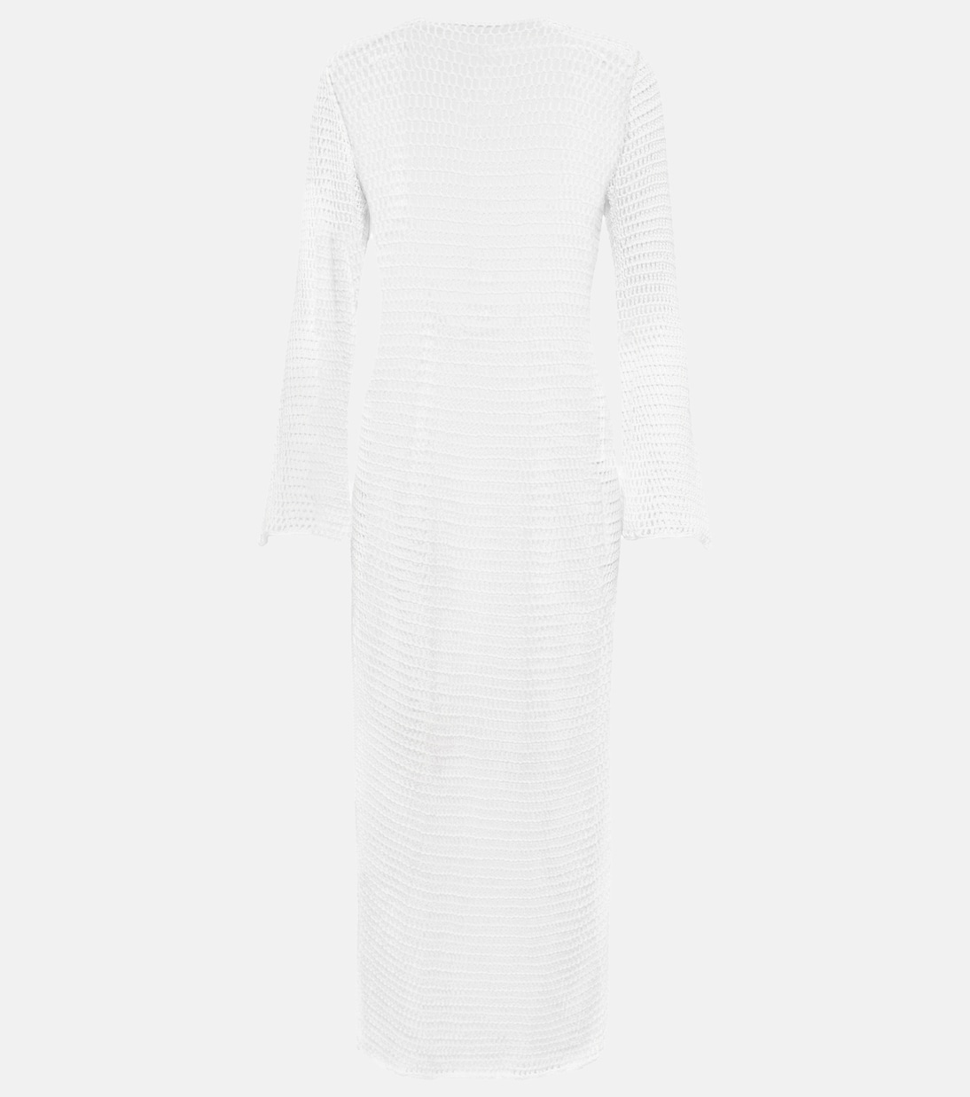 Midikleid Zen Mesh aus Häkelstrick | Anna Kosturova