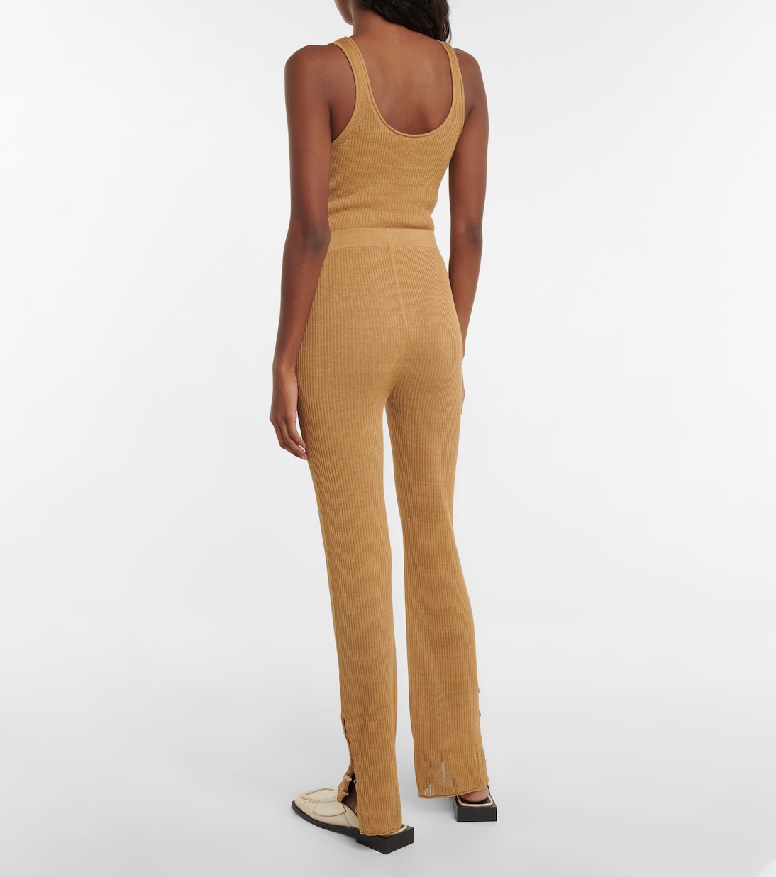 Leggings en mezcla de lino | Acne Studios