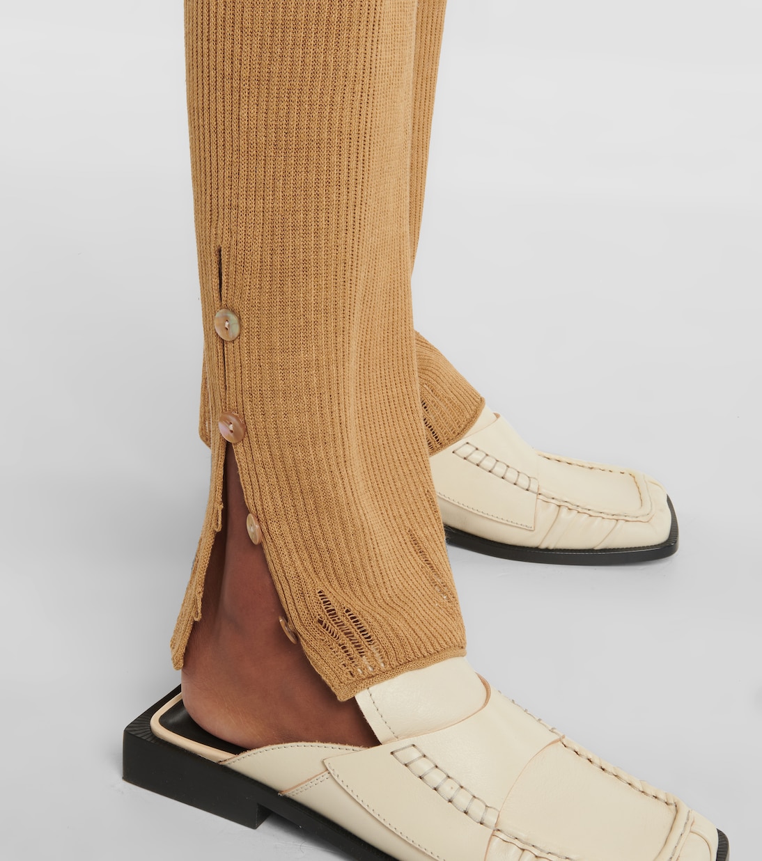 Leggings en mezcla de lino | Acne Studios