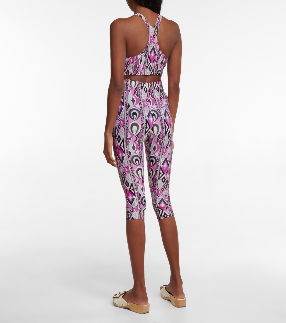 Legging raccourci à taille haute | Pucci