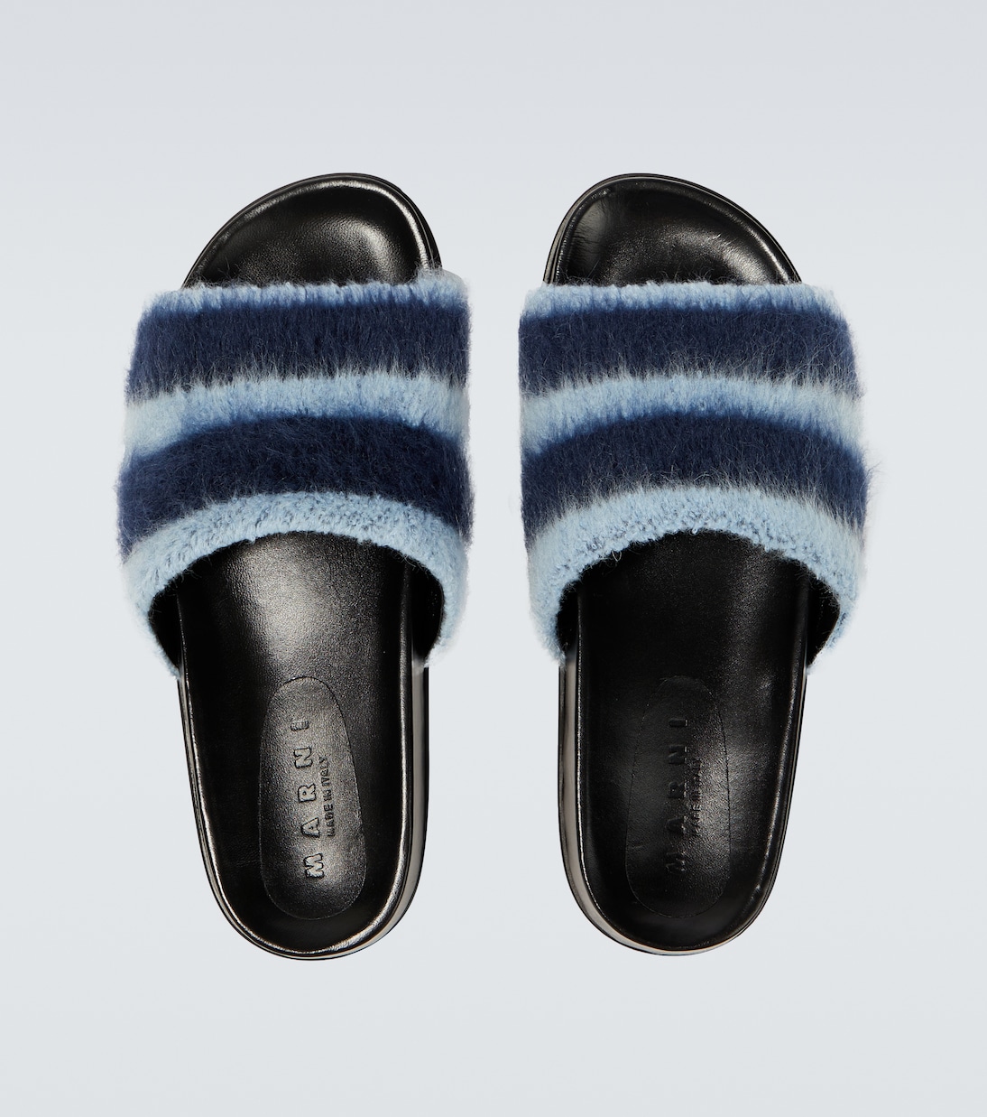 Mules Fussbett rayées | Marni