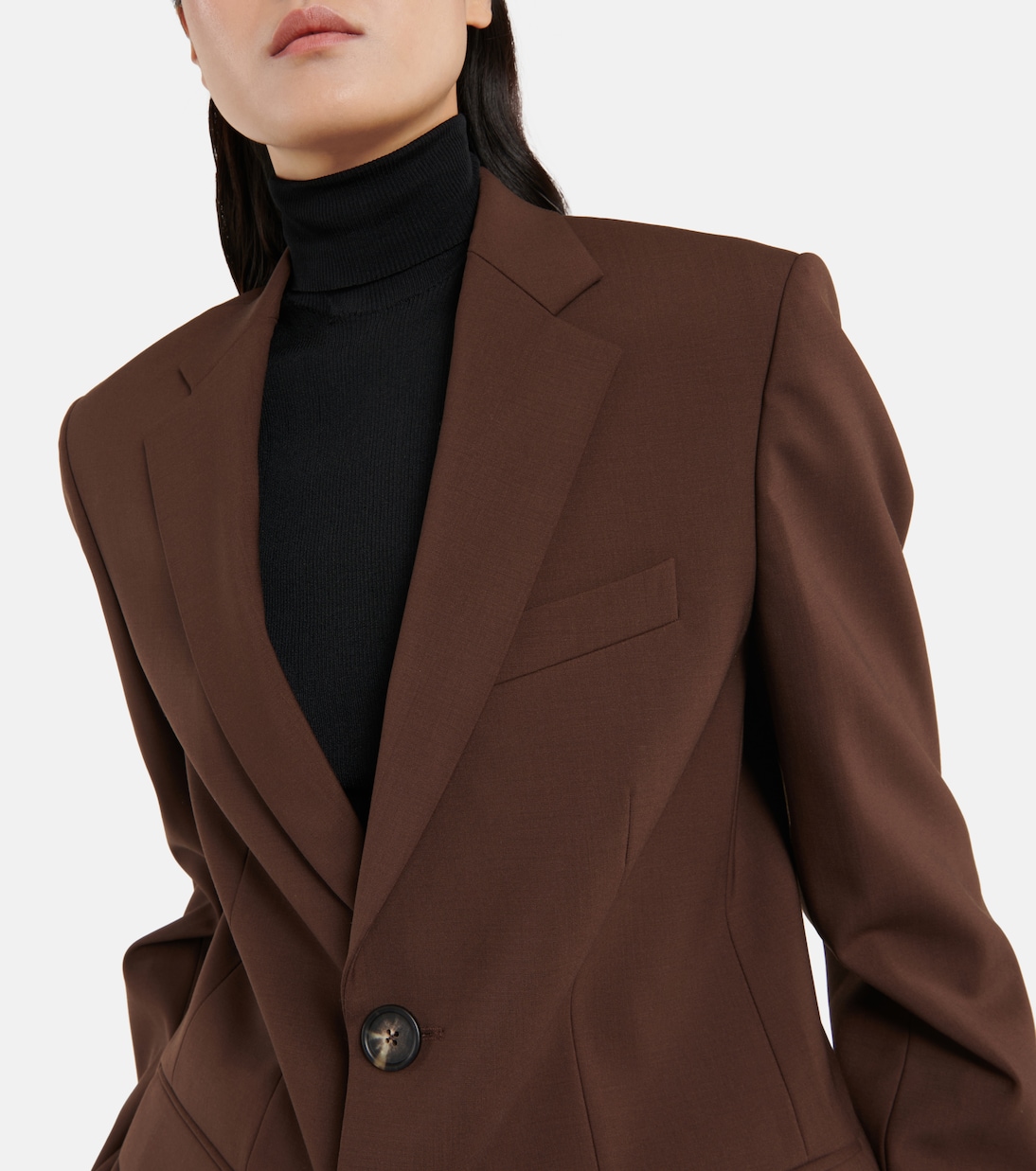Ilan single-breasted wool blazer | Petar Petrov