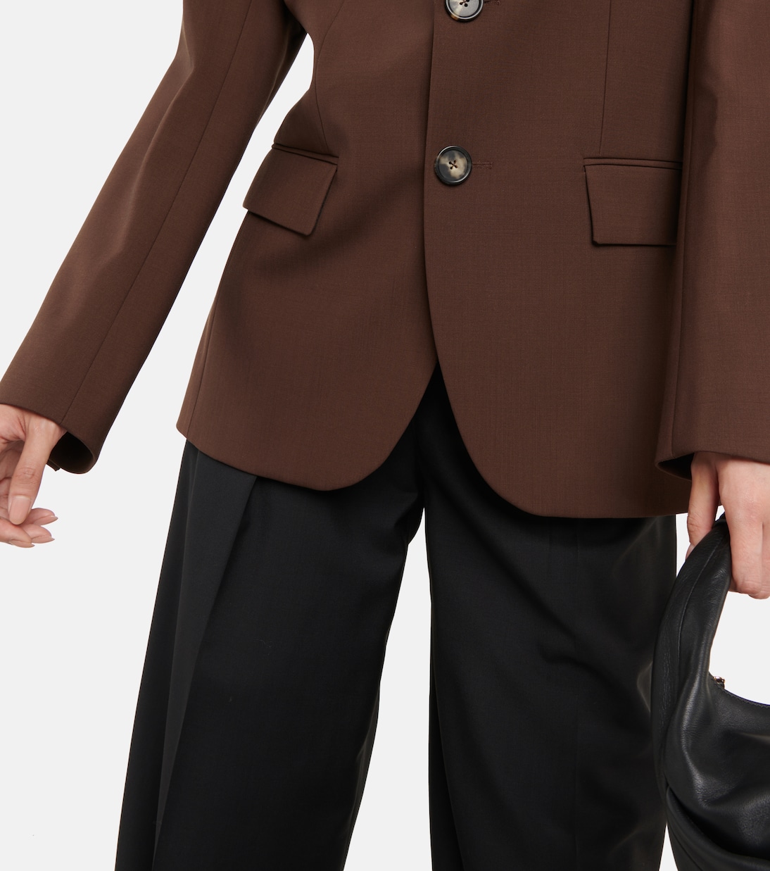 Ilan single-breasted wool blazer | Petar Petrov