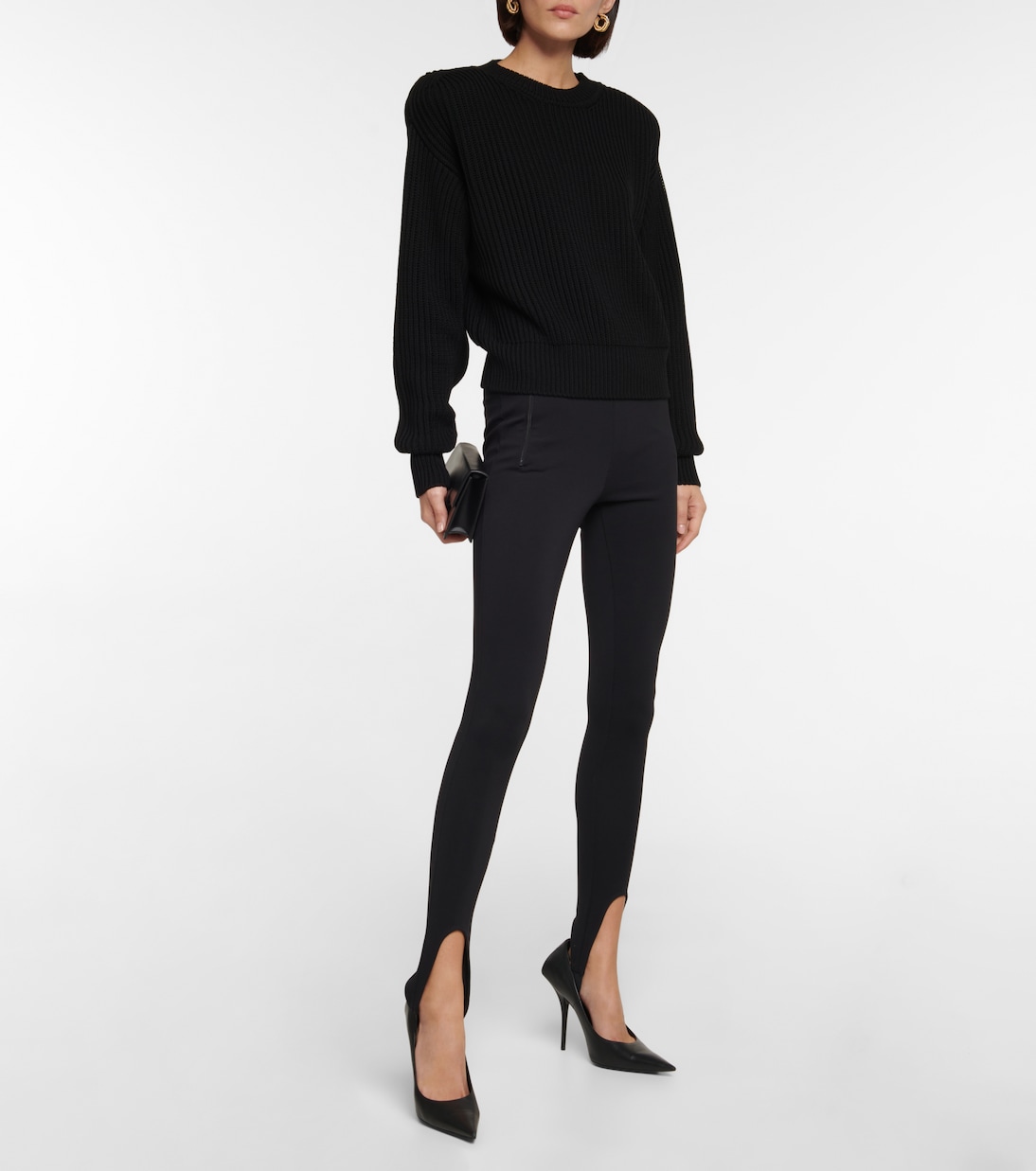 Ribbed-knit wool sweater | Wardrobe.NYC
