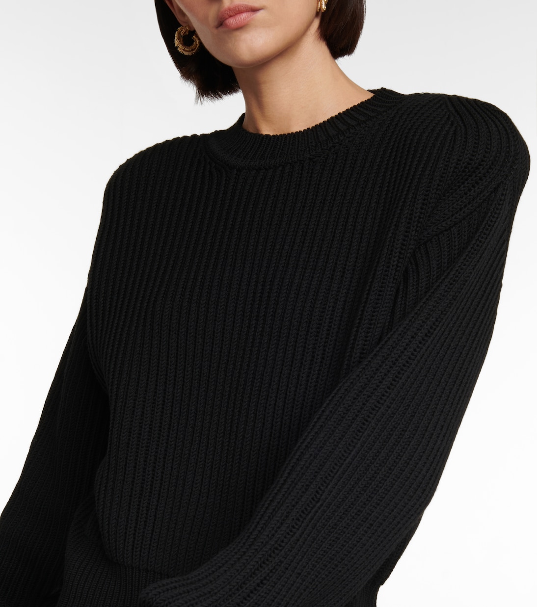 Ribbed-knit wool sweater | Wardrobe.NYC