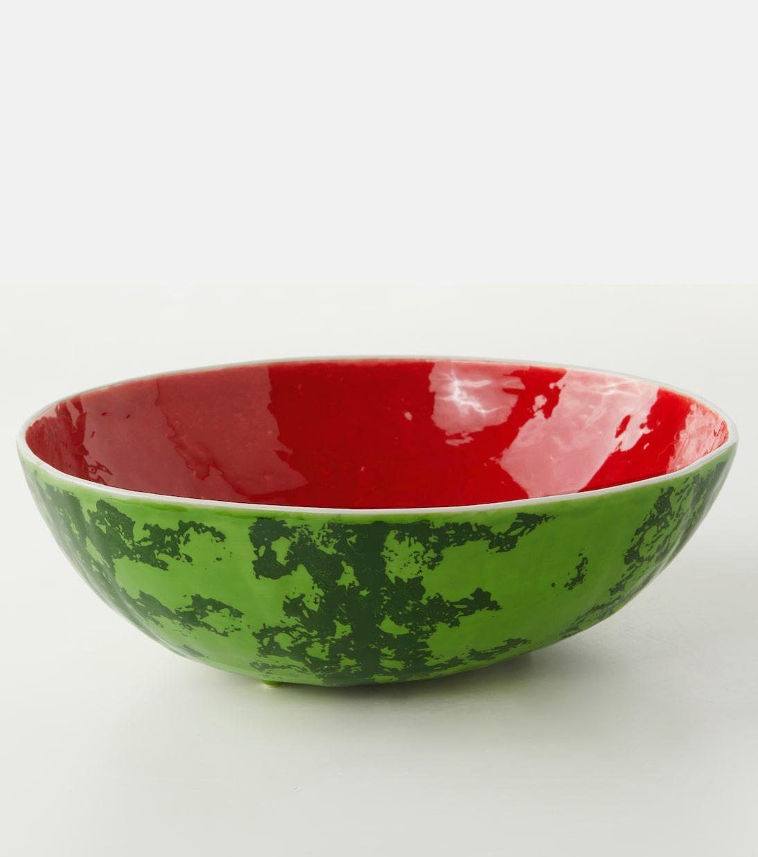 Melancia Large earthenware salad bowl | Bordallo Pinheiro