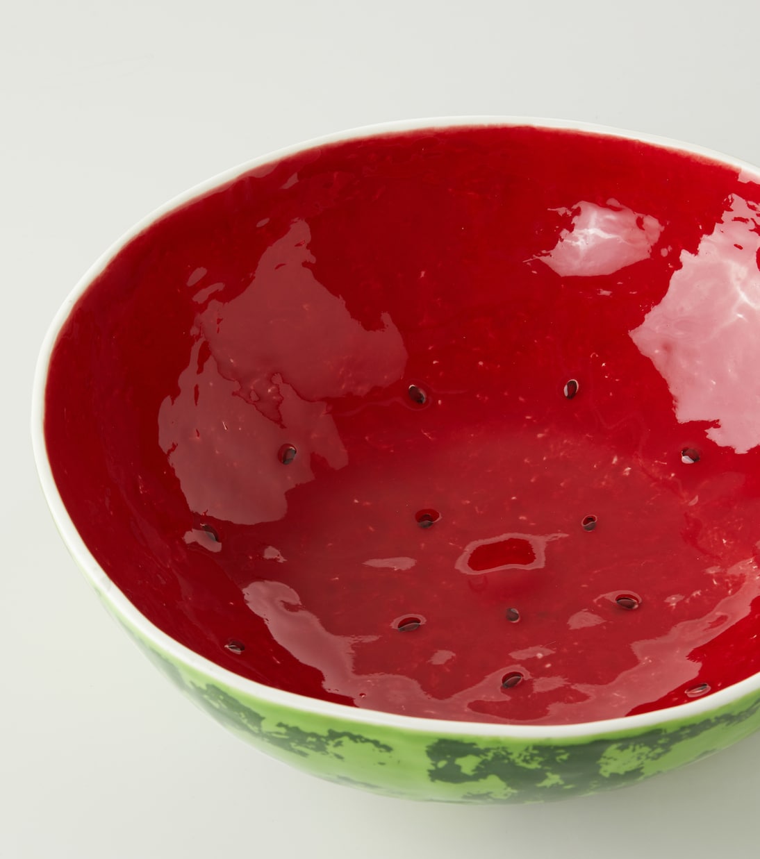 Melancia Large earthenware salad bowl | Bordallo Pinheiro