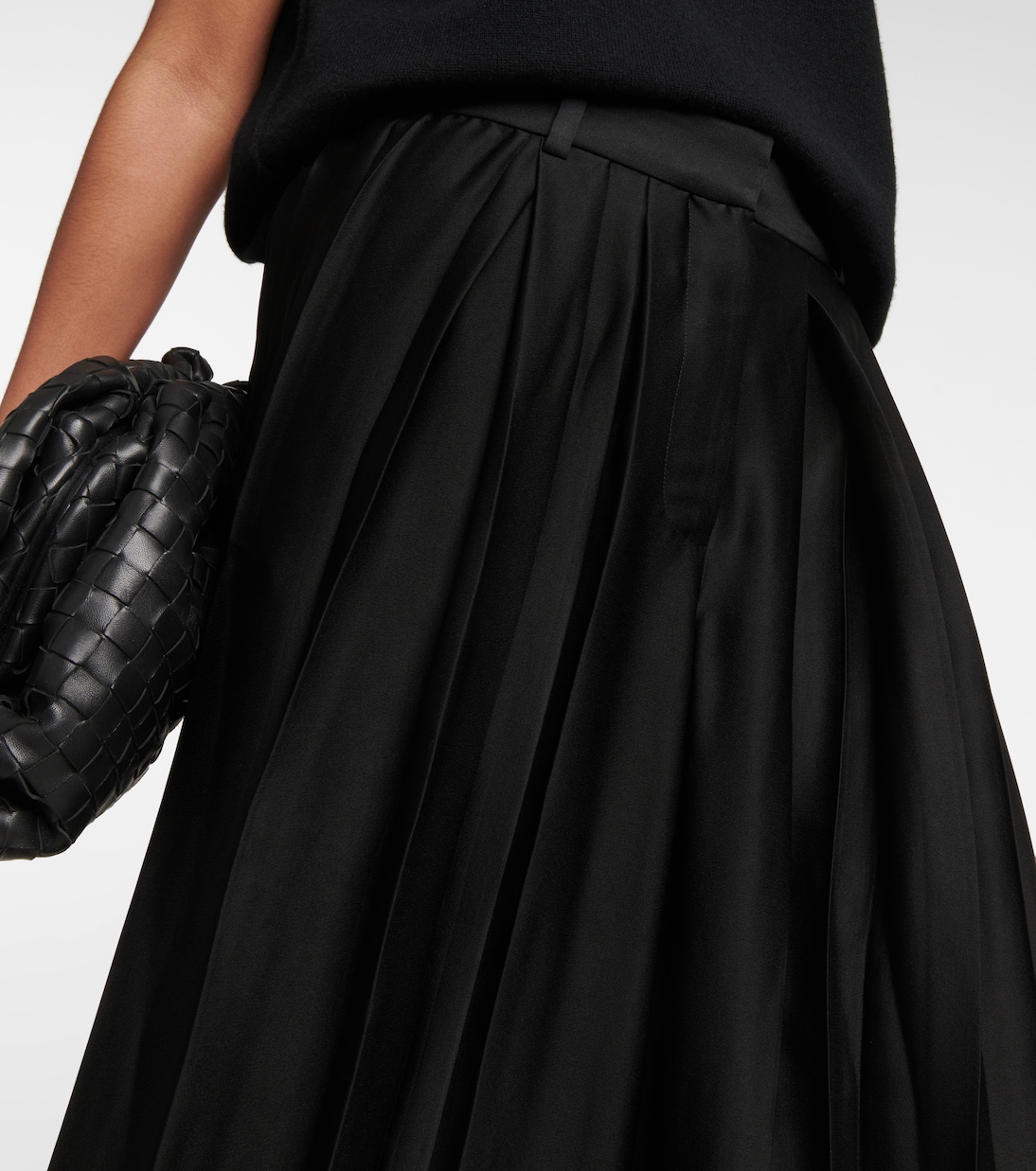Pantalon ample Barlow en satin | Joseph