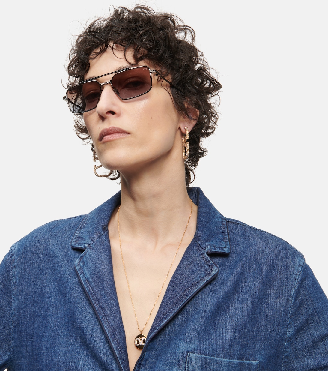 Occhiali aviator V-Sei | Valentino
