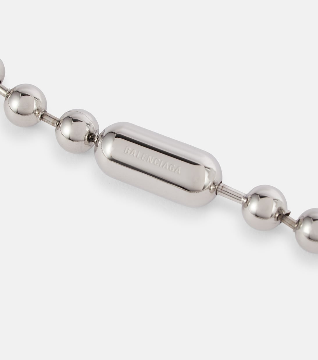Collana per cani in acciaio inox con logo | Balenciaga