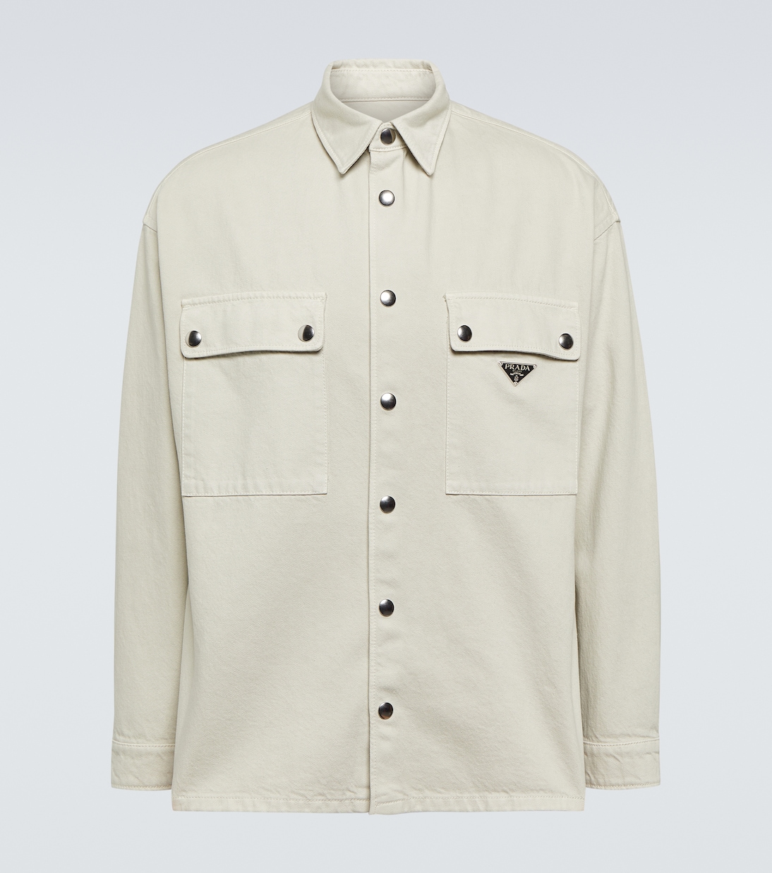 Denim overshirt | Prada