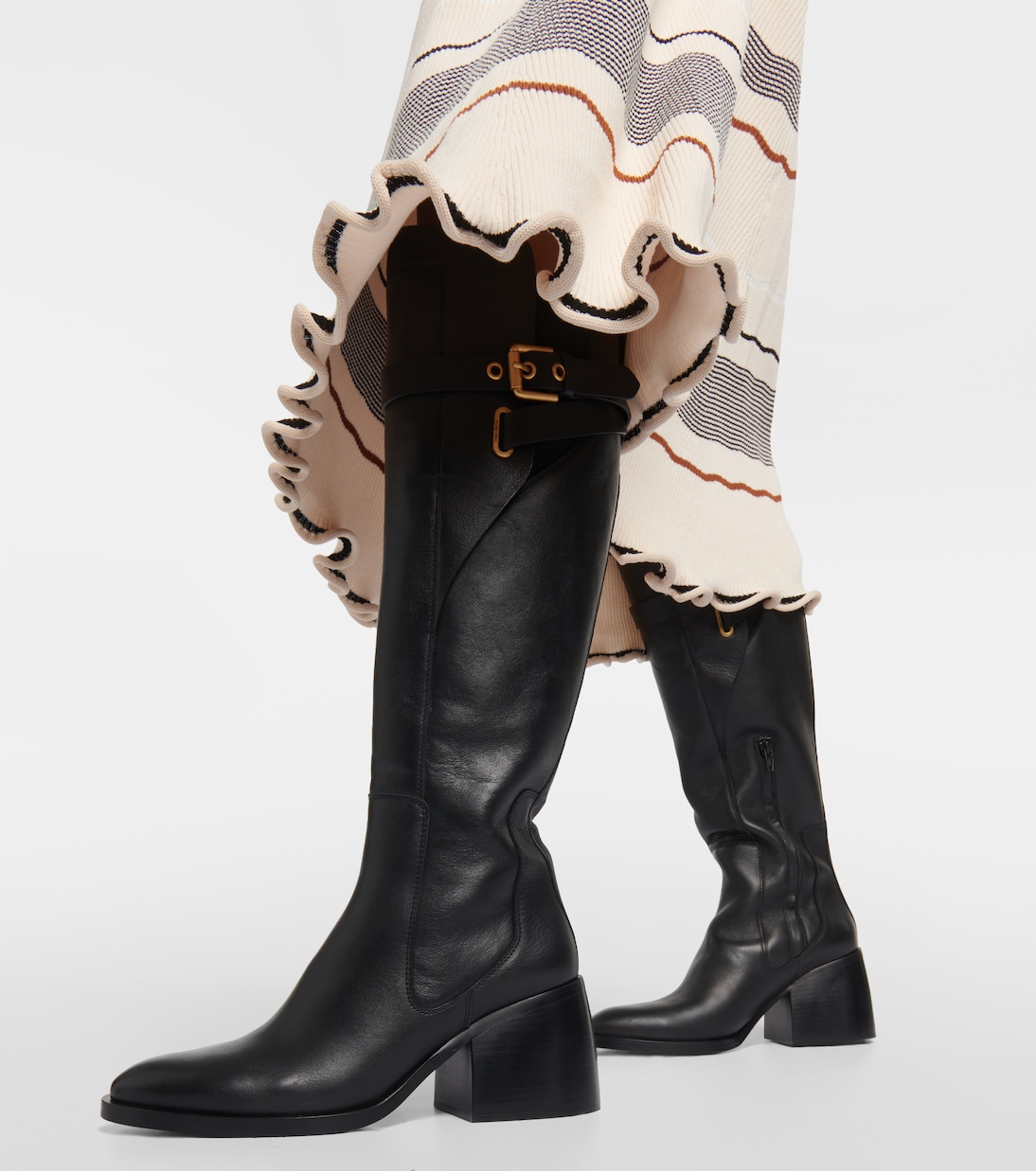 Botas altas Averi de piel | See By Chloé