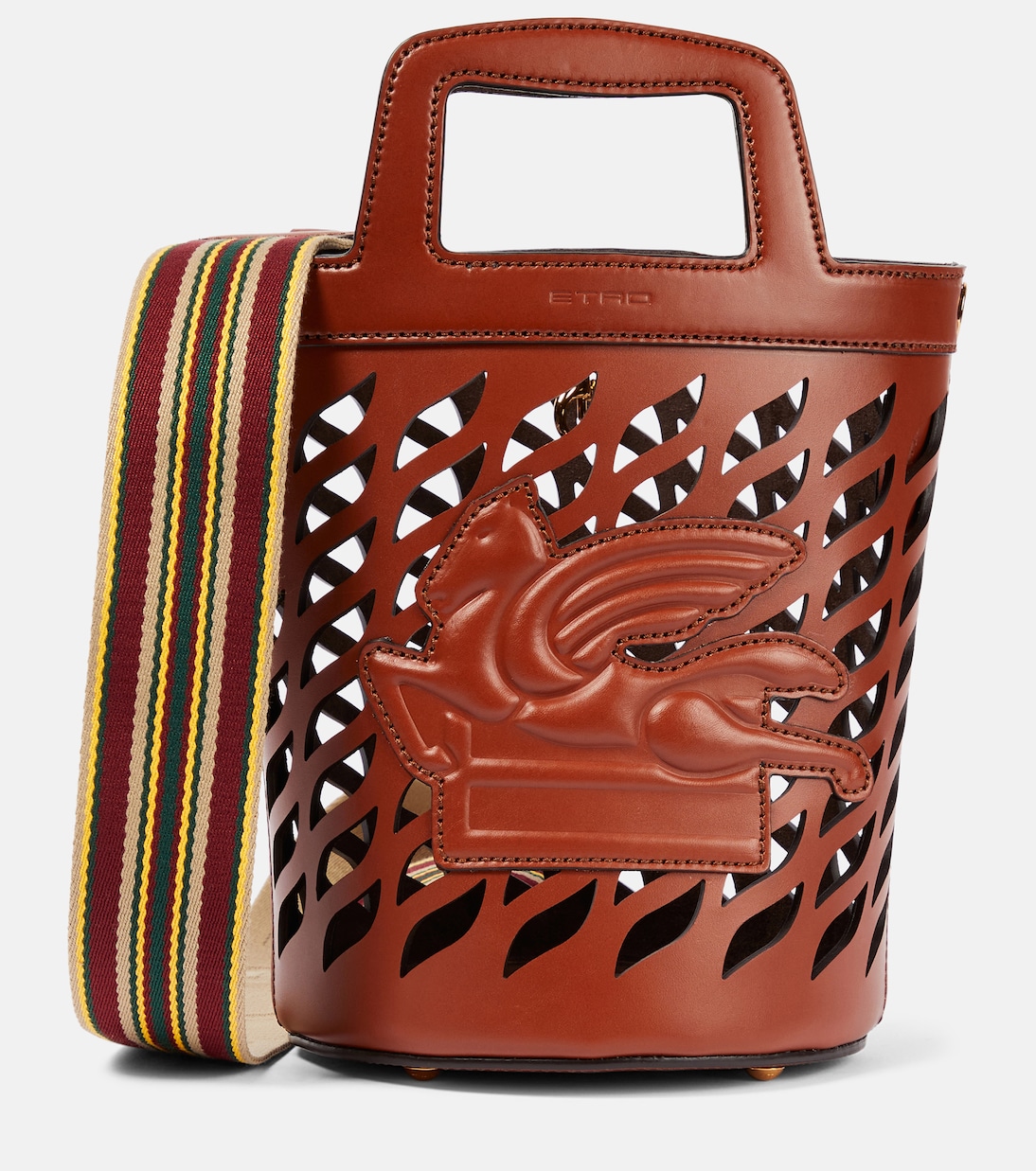 Sac seau Secchiello Small en cuir | Etro