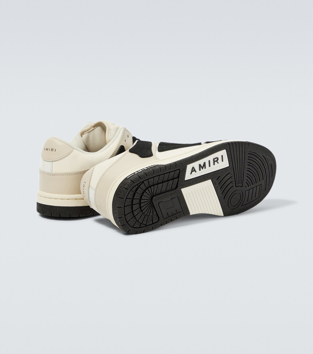 Chunky Skel leather low-top sneakers in beige - Amiri Chunky Skel leather low-top sneakers in beige - Amiri