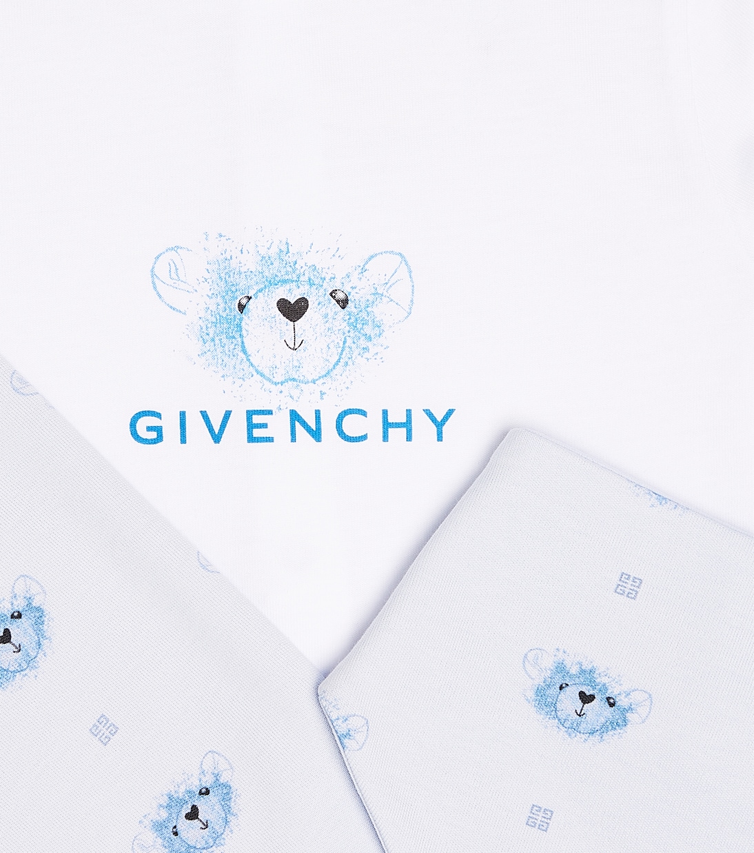 Bebé - set de babero, camiseta y leggings de algodón | Givenchy Kids