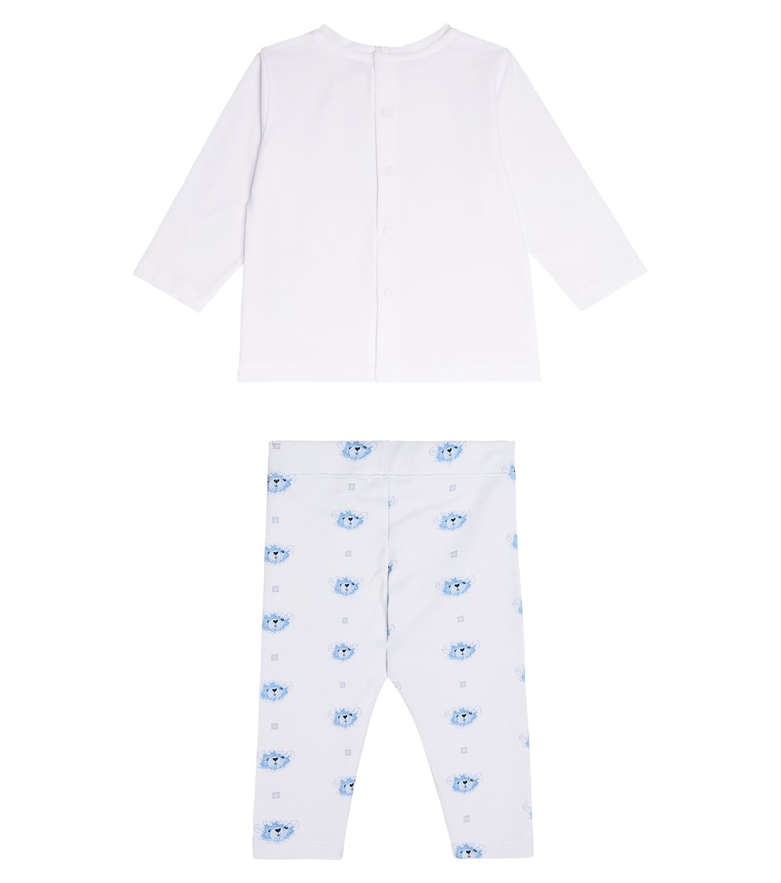 Bebé - set de babero, camiseta y leggings de algodón | Givenchy Kids