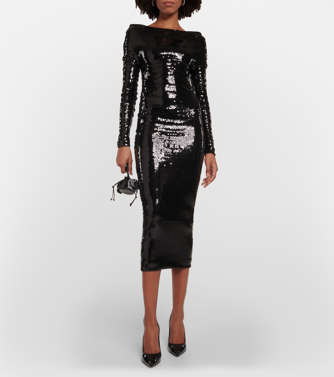 Abito lungo con pailettes | Alexandre Vauthier